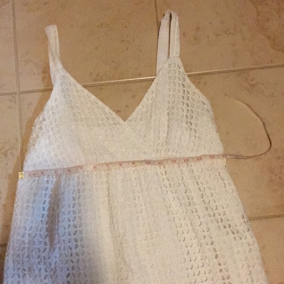 Adorable fully lined white dress - Picture 7 of 8